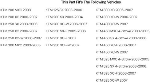 ACERBIS Front Number Plate KTM Orange لـ KTM 200 XC 2006-2007 in Saudi Arabia