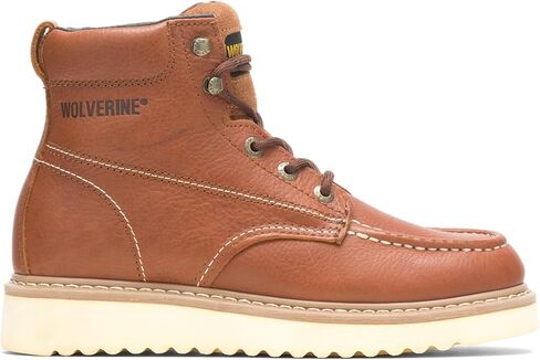 حذاء بناء WOLVERINE رجالي Moc Toe 6 بوصات, بني, 40 EU X-Wide in Kuwait