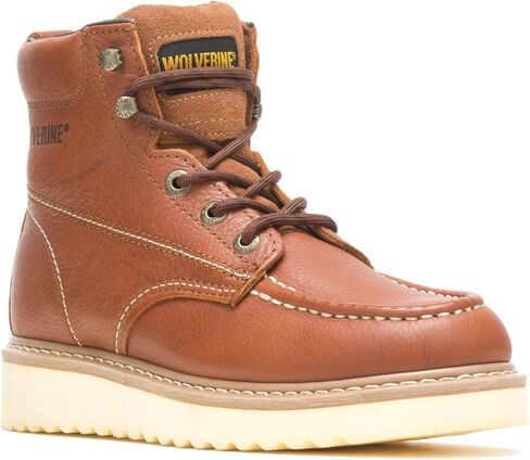 حذاء بناء WOLVERINE رجالي Moc Toe 6 بوصات, بني, 40 EU X-Wide in Kuwait
