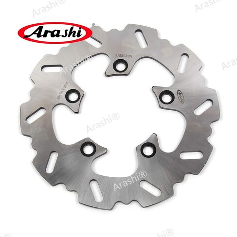 Arashi Brake Disc Rotors Front and Rear for Suzuki GSXR 600 750 2006 2007 K6 K7 / GSXR 1000 2005-2008 K5-K8 Motorcycle Replacement Accessories GSX-R600 GSX-R750 GSX-R 1000 Black 05 06 07 08 in Saudi Arabia