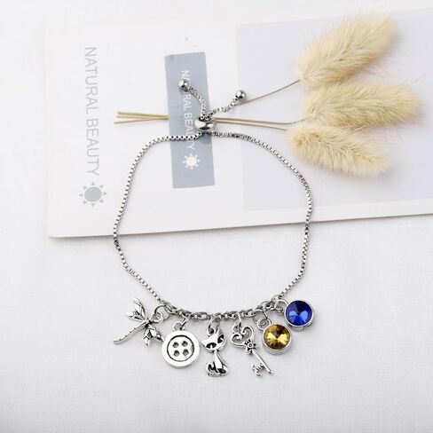 WSNANG Horror Fantasy Film Inspired Gift Thriller Fantasy Cartoon Bracelet Horror Movie Cosplay Costume Accessories Anime Movie Merch(Cline BR-F) in Saudi Arabia