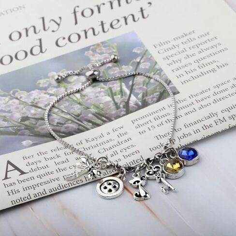 WSNANG Horror Fantasy Film Inspired Gift Thriller Fantasy Cartoon Bracelet Horror Movie Cosplay Costume Accessories Anime Movie Merch(Cline BR-F) in Saudi Arabia