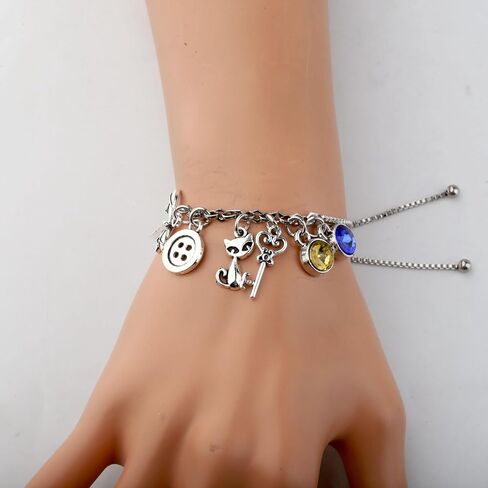 WSNANG Horror Fantasy Film Inspired Gift Thriller Fantasy Cartoon Bracelet Horror Movie Cosplay Costume Accessories Anime Movie Merch(Cline BR-F) in Saudi Arabia