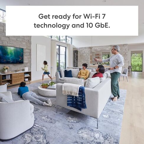 Amazon eero Max 7 mesh wifi system (newest model) - Supports internet plans up to 10 Gbps, Coverage up to 10,000 sq. ft., Connect 750+ devices, 4-pack in Kuwait