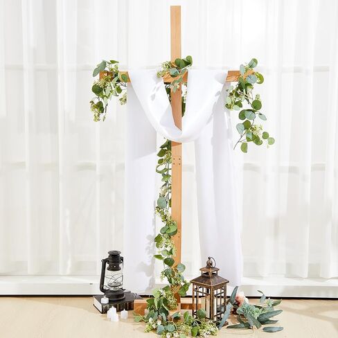 GlikCeil 58'' Extra Large Wood Cross Standing for Outdoor, Large Wall Cross Jesus Christ Catholic Crafted Supplies He Is Risen Ornaments for Wedding Home Office Communion Church in Saudi Arabia