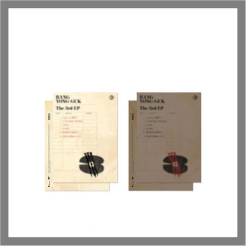 قرص مضغوط لألبوم B.A.P Bang YONGGUK 3 الثالث EP + ملصق قابل للطي على العبوة + كتاب صور + بطاقة صور + ملصق + تتبع مختوم BAP Yong GUK (إصدار B) in Kuwait