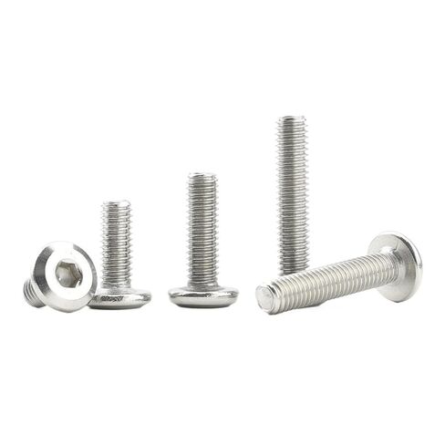 Stainless Steel Flat Head Allen Screws - M4 M5 M6 M8 - 3-30 Pieces Countersunk Hex Socket Screws for Furniture (60mm, M5 10pcs) in Kuwait