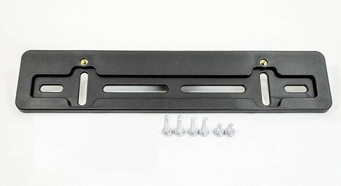 Front License Plate Tag Holder Mounting Adapter Bumper Kit Bracket for Nissan (All Models) Quantity Discount (9.45$ to 5.60$)(Each with 6 Screws + 2 Built in Nuts) – Premium Car Set Accessories (1) in Saudi Arabia