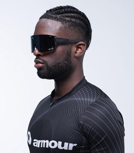 Mercury Sports Sunglasses - إصدار محدود ، حماية UV400 ، إطار وردي غير لامع مع عدسة وردية ، للركض ، ركوب الدراجات ، البيسبول والغولف in Saudi Arabia