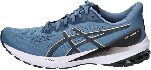 ASICS Men's GT-1000 12 Trail Running Shoes, 10, Nature Bathing/NEON Lime in Saudi Arabia
