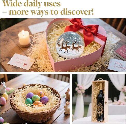 3PCS Sukh Raffia Ribbon Raffia Grass - Raffia Straw for Florist Bouquets Decoration Crafts Ribbon for Wrapping Christmas Birthday Raffia Grass Wrap Ribbon in Saudi Arabia