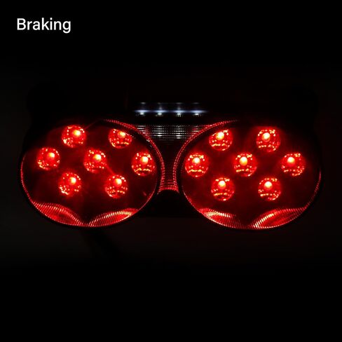 TCT-MOTORPARTS LED LED Smoke Light Tull Trans Fit for Kawasaki ZR7S 2000-2003 02 in Saudi Arabia