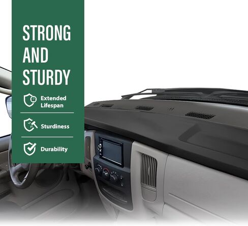 LQI Upper Dashboard لوحة داش متوافق مع Dodge RAM 1500 2002-2005 ، ملائمة ل Dodge RAM 2500 3500 2003-2005 5GT31XDVAA ، 5GT31XDVAB ، 5GT31XDVAC ، 926-121 GRAY in Saudi Arabia