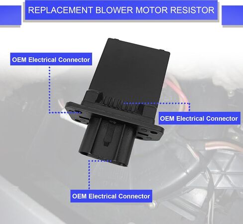 HVAC Blower Motor Motor yh-استبدال F0rd Expedition ، Escape F150 ، F250 ، F350 Super Duty ، Mustang ، Mark LT ، Mariner ، Lincoln Mark LT ، Mercury Mariner ، يحل محل 3F2Z-18591-AA ، YH-1715 in Saudi Arabia