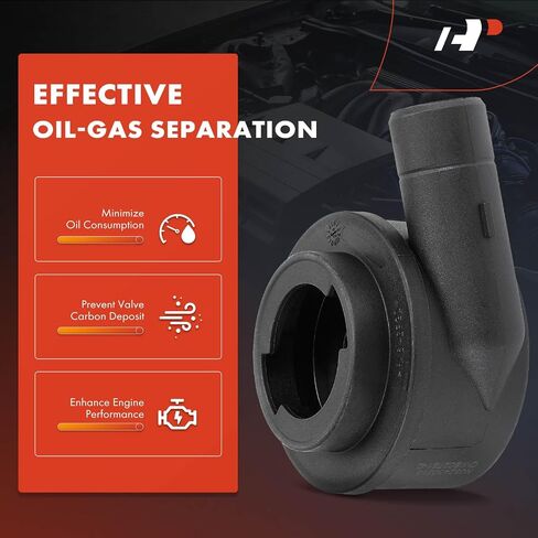 A-Premium Engine Crank Dase Valve Oil Separator متوافق مع Volkswagen Jetta 1999-2001 ، Golf 1999-2001 ، Beetle 1998-2001 ، 2.0L in Saudi Arabia
