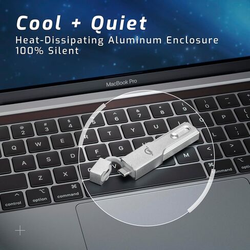 OWC 2.0TB Envoy Pro FX Thunderbolt 3 + USB3.2 Gen 2 USB-C Portable NVMe SSD up to 2800MB/s in Kuwait