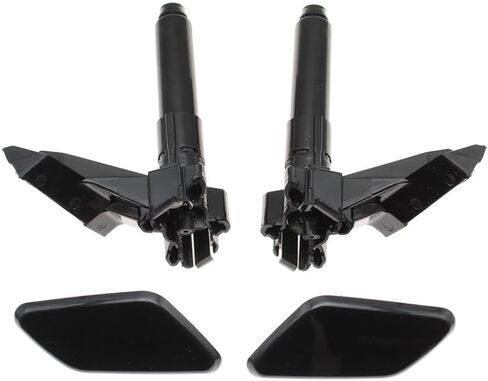 1set Front Bumper Headlight Washer Spray Nozzle Jet Cover for Mitsubishi Outlander 2016 2017 2018 2019 8264A311WB 8264A309 8264A310 in Saudi Arabia