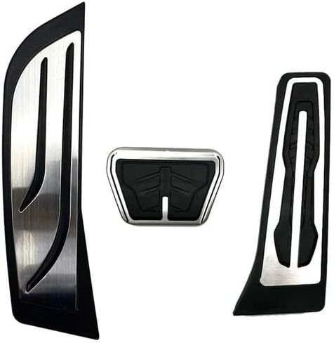 مجموعة غطاء دواسة فرامل فرامل الغاز RHD لـ BMW X3 X4 X5 X6 2 3 4 5 6 7 Series G20 G30 G11 G01 G02 F15 F16 F22 F25 (Black-A) in Saudi Arabia
