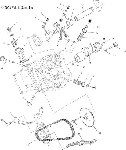 Polaris OEM Sproket 2 1995-2014 Sportsman Scrambler Ranger Magnum Xplorer in Kuwait