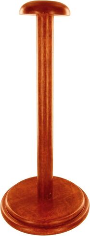 Armory Replicas™ Sturdy Mango Wood Helmet Stand - 17-Inch Decorative Display for Steel Helmets | Eco-Friendly, Sustainable Wood | Ideal for Home Decor & Collectibles in Saudi Arabia
