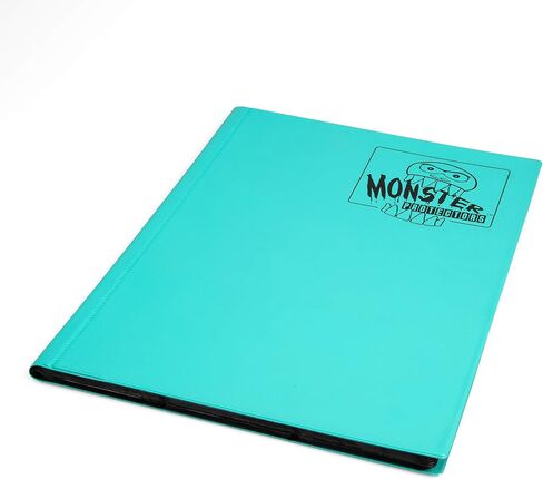 Monster Binder - 9 Pocket Trading Card Album - Matte Red - Holds 360 Yugioh, Magic, and Pokemon Cards in Saudi Arabia