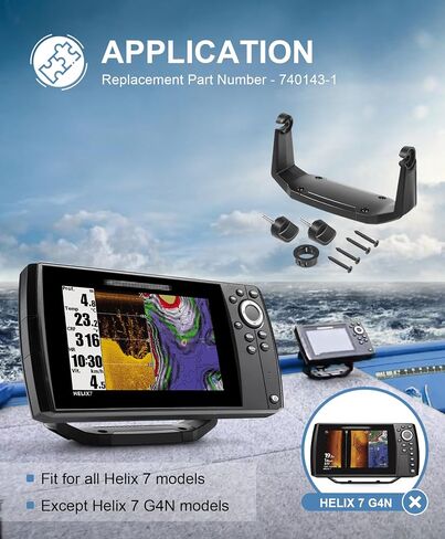 Replacement Gimbal Mount Kit 740143-1 for Hummingbird Helix-5 Series in Kuwait
