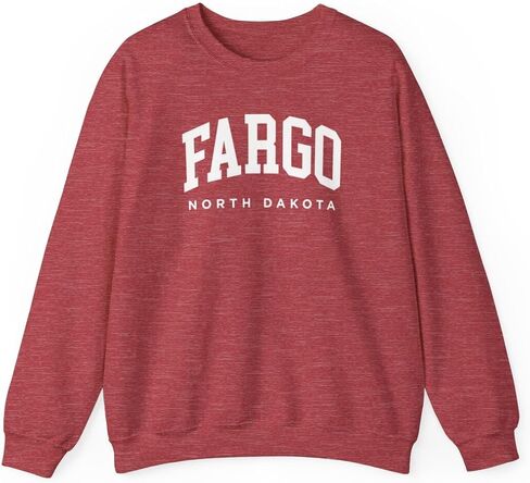 Fargo North Dakota Adult Unisex Crewneck Sweatshirt in Kuwait