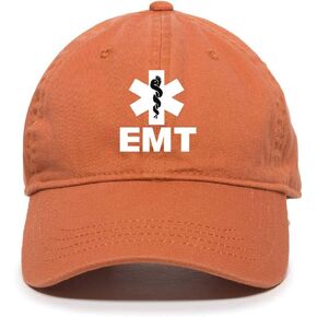 Emergency EMT Baseball Cap Embroidered Cotton Adjustable Dad Hat in Saudi Arabia