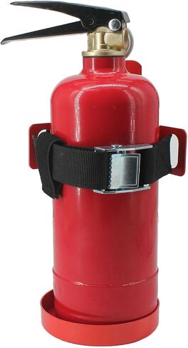 Fire Extinguisher Mount,Stainless Steel,Wall Hanging Bracket,Fire Extinguisher Holder for Home, Car, RV, Truck, for 5-Pound Fire Extinguisher 2 Pcs in Saudi Arabia