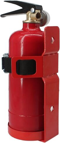 Fire Extinguisher Mount,Stainless Steel,Wall Hanging Bracket,Fire Extinguisher Holder for Home, Car, RV, Truck, for 5-Pound Fire Extinguisher 2 Pcs in Saudi Arabia