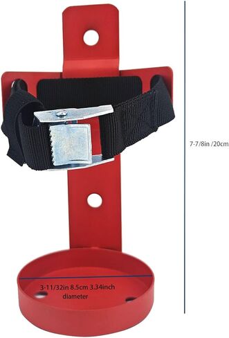 Fire Extinguisher Mount,Stainless Steel,Wall Hanging Bracket,Fire Extinguisher Holder for Home, Car, RV, Truck, for 5-Pound Fire Extinguisher 2 Pcs in Saudi Arabia