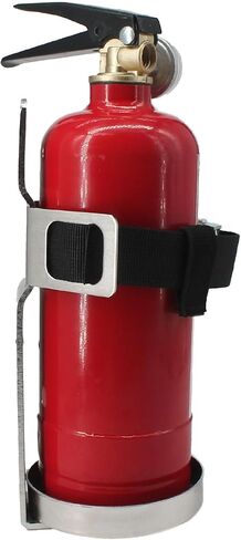 Fire Extinguisher Mount,Stainless Steel,Wall Hanging Bracket,Fire Extinguisher Holder for Home, Car, RV, Truck, for 5-Pound Fire Extinguisher 2 Pcs in Saudi Arabia
