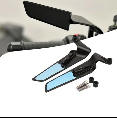 مرايا الدراجات النارية لـ Aprilia Tuono V4 und V4 Factory 2021-2023 ، مرايا المنظر الخلفي للدراجة النارية مرآة جناح الرياح القابلة للتعديل in Kuwait