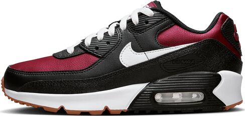 أحذية Nike Air Max 90 LTR Big Kids (CD6864-024 ، Black/Team Red/Gum Brown/White) 5.5 in Saudi Arabia