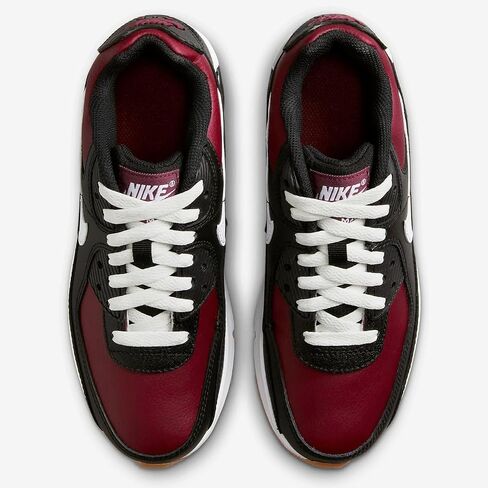 أحذية Nike Air Max 90 LTR Big Kids (CD6864-024 ، Black/Team Red/Gum Brown/White) 5.5 in Saudi Arabia