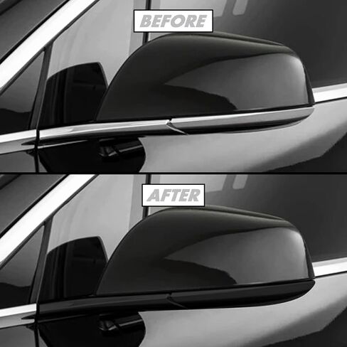 SlickMod Chrome Delete Blackout Vinyl Overlay for Tesla Model X (6. Front Bumper Trim, Satin Black) in Saudi Arabia
