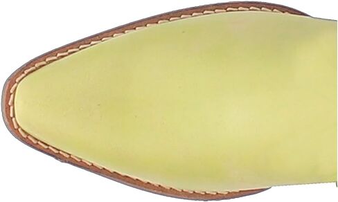 Dingo Womens Fine N 'Dandy Fringe Snip Toe أحذية غير رسمية في الكاحل منتصف الكعب 2-3 " - الأخضر in Kuwait