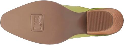 Dingo Womens Fine N 'Dandy Fringe Snip Toe أحذية غير رسمية في الكاحل منتصف الكعب 2-3 " - الأخضر in Kuwait