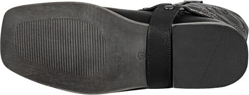 SheSole Women's Buckle Strap Wide Calf Cowboy Boots Square Toe Western Cowgirl Boots in Kuwait