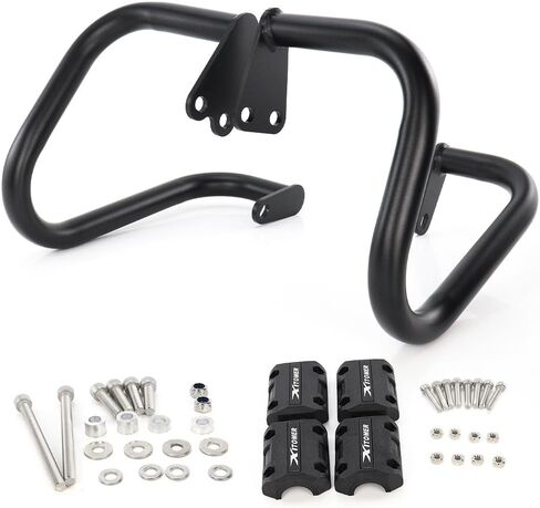 Xitomer متوافق مع DRZ400 / DRZ400E / DRZ400S 2000-2024 حارس المحرك ملائمة لعام 2024 DRZ400SM 2005-2024 BAR MOTARDER BAR الصلب محرك المحرك المحرك الحراس الوفير in Kuwait