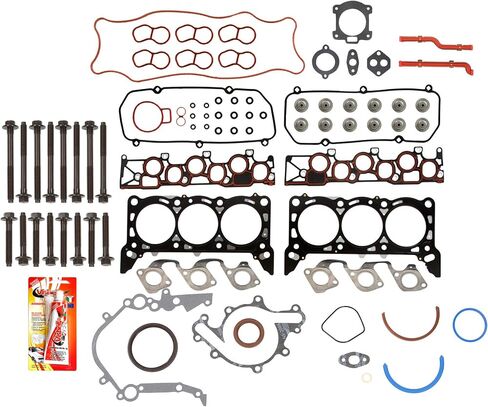 متوافق مع 01-04 Ford E150 E250 F150 4.2 VIN 2 OHV 12V مجموعة طوقا كاملة in Kuwait