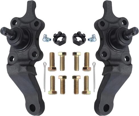 Detroit Axle - Front 14pc Suspension Kit for 2001-2002 Toyota Sequoia, 4 Tie Rod Ends 4 Ball Joints 4 Front and Rear Sway Bars 2 Boots & Bellows Replacement in Saudi Arabia