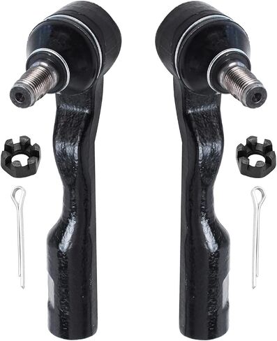 Detroit Axle - Front 14pc Suspension Kit for 2001-2002 Toyota Sequoia, 4 Tie Rod Ends 4 Ball Joints 4 Front and Rear Sway Bars 2 Boots & Bellows Replacement in Saudi Arabia