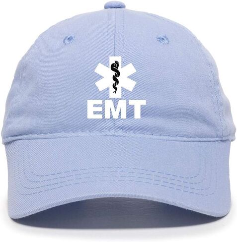 الطوارئ EMT البيسبول كاب مطرزة القطن قبعة أبي قابلة للتعديل in Kuwait