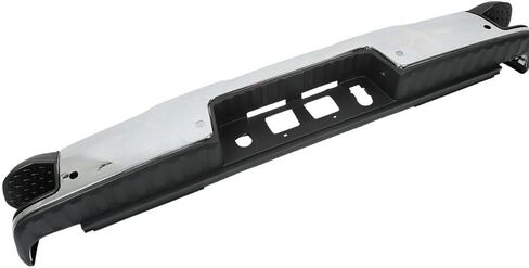 Suitable for Chrome Rear Bumper for 2014-2018 Chevy Silverado & GMC Sierra 1500 - Durable Steel Assembly with Sensor and Corner Holes (GM1103175) in Saudi Arabia