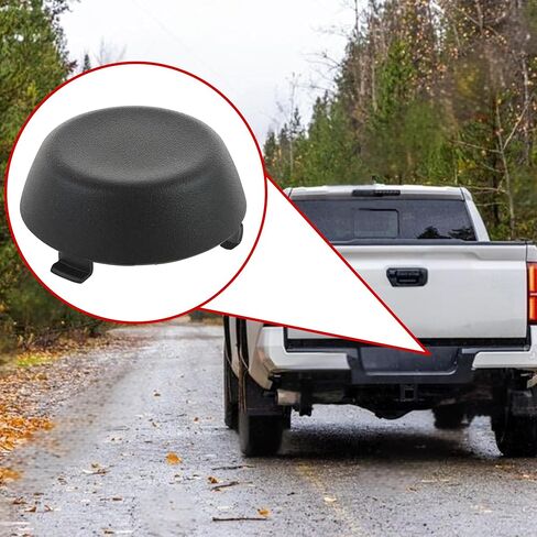 Rear Bumper Dome Cap for Toyota Tacoma 2005-2015 for Toyota Tundra 2000-2006 Rear Lower Bumper Step Receiver Hitch Cover Cap Replace PT228-34000-BK 1Pcs Black in Kuwait