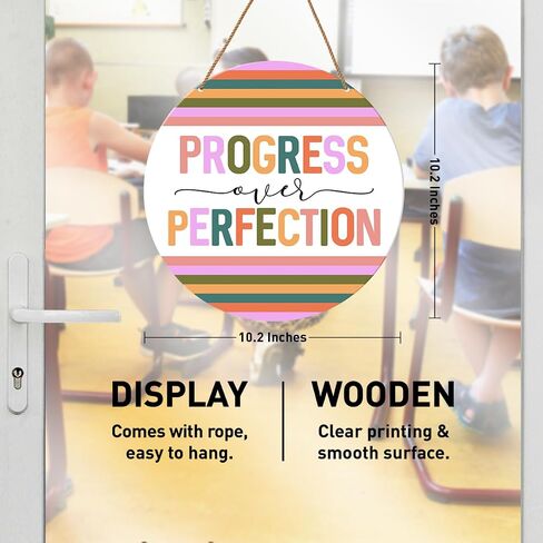 Boho Classroom Wall Decor, Nursery kindergarten Classroom Positive Wall Decor Primary School Rainbow Hanging Sign Decoration, The Classroom Is Better with You in It in Saudi Arabia