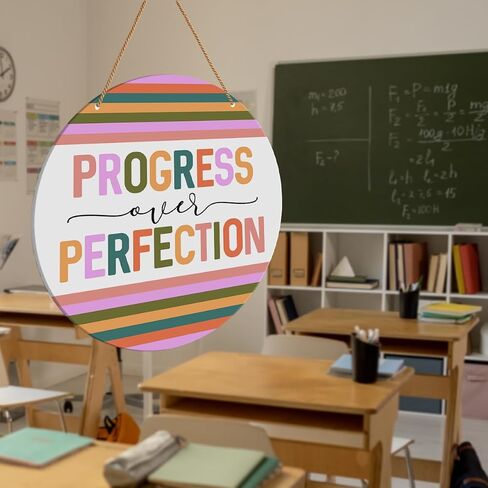 Boho Classroom Wall Decor, Nursery kindergarten Classroom Positive Wall Decor Primary School Rainbow Hanging Sign Decoration, The Classroom Is Better with You in It in Saudi Arabia