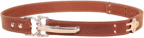 Col. Littleton Handmade Leather Cinch Belt No. 5 - قابلة للتعديل مصنوعة يدويًا في لينفيل ، تينيسي الولايات المتحدة الأمريكية in Kuwait