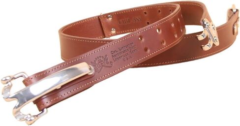 Col. Littleton Handmade Leather Cinch Belt No. 5 - قابلة للتعديل مصنوعة يدويًا في لينفيل ، تينيسي الولايات المتحدة الأمريكية in Kuwait